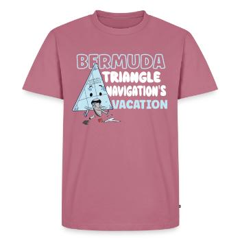 Mysteriöses Verschwindenlassen Im Bermudadreieck - Männer Premium Bio T-Shirt - Mauve - Vorne - Nico (187cm)