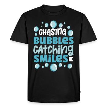 Soap Making Soap Boiler Soap Bubble Bubble - Men's Premium Organic T-Shirt - black - Front - Nico (187cm)