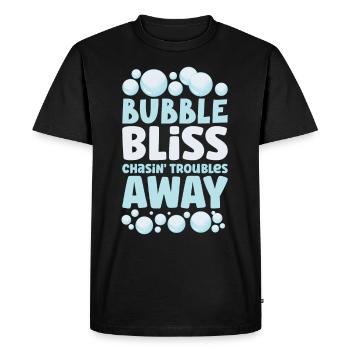 Soap Making Soap Boiler Soap Bubble Bubble - Men's Premium Organic T-Shirt - black - Front - Nico (187cm)