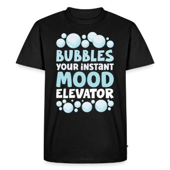 Soap Making Soap Boiler Soap Bubble Bubble - Men's Premium Organic T-Shirt - black - Front - Nico (187cm)