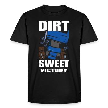 Sprint Car Mom Dirt Track Racing Race Day - T-shirt Premium bio Homme - noir - Devant - Nico (187cm)