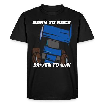 Sprint Car Mom Dirt Track Racing Race Day - T-shirt Premium bio Homme - noir - Devant - Nico (187cm)