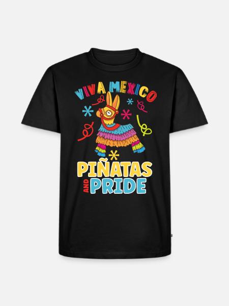 Mexicansk Piñata Fiesta Mexicansk arv - Herre Premium økologisk T-shirt - sort