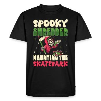 Horror Skateboarder Halloween Skateboard Cadeau - T-shirt Premium bio Homme - noir - Devant - Nico (187cm)
