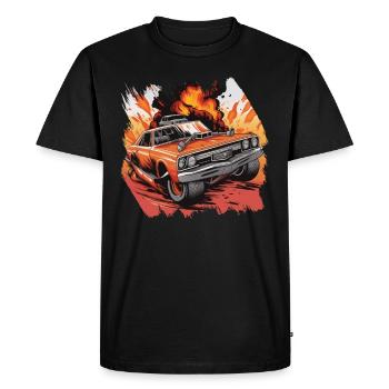 Demo Derby Demolition Derby Demolition Derby - T-shirt Premium bio Homme - noir - Devant - Nico (187cm)