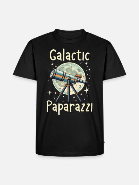 Astrophotography Astronomy Space Camera - Men's Premium Organic T-Shirt - black