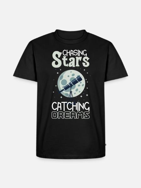 Astrophotography Astronomy Space Camera - Men's Premium Organic T-Shirt - black