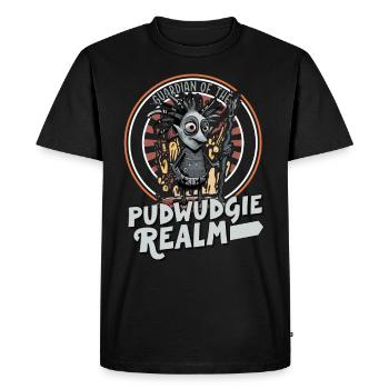 Pukwudgie, Cryptide, Folklore, Mythes, Cryptozoologue - T-shirt Premium bio Homme - noir - Devant - Nico (187cm)