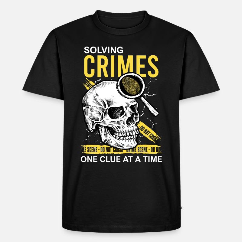 Pathologe, Forensik-experte, Tatortanalytiker - Männer Premium Bio T-Shirt - Schwarz