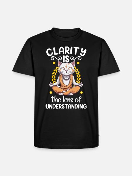 Yoga Mindfulness Practic Meditation Manifestation - Men's Premium Organic T-Shirt - black