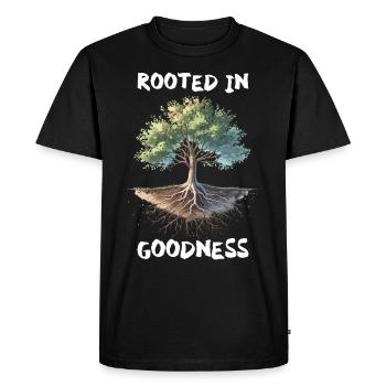 Lombriciculture Jardinage de vers de terre Vermiculture - T-shirt Premium bio Homme - noir - Devant - Nico (187cm)