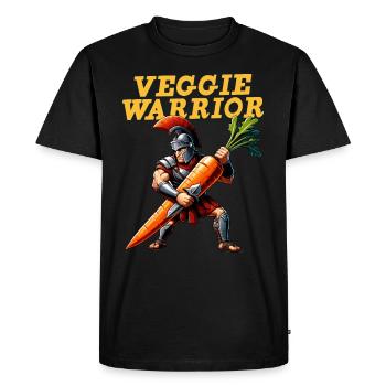 Jules César Histoire romaine Empire romain - T-shirt Premium bio Homme - noir - Devant - Nico (187cm)