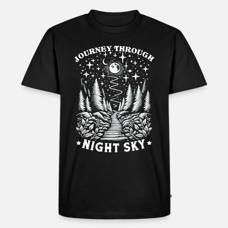 Astrophotographie Astronomie Caméra spatiale - T-shirt Premium bio Homme - noir