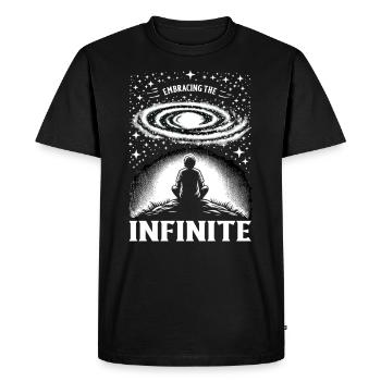 Astrophotographie Astronomie Caméra spatiale - T-shirt Premium bio Homme - noir - Devant - Nico (187cm)