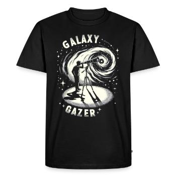 Astrophotographie Astronomie Caméra spatiale - T-shirt Premium bio Homme - noir - Devant - Nico (187cm)