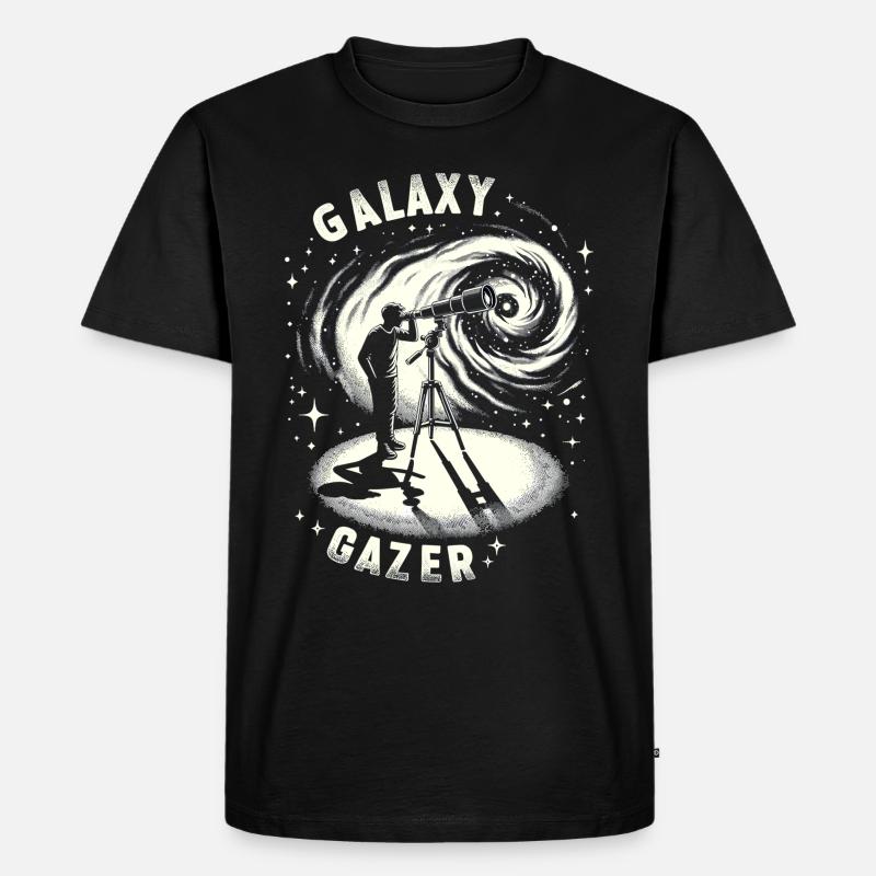 Astrophotographie Astronomie Caméra spatiale - T-shirt Premium bio Homme - noir