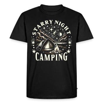 Astrophotographie Astronomie Caméra spatiale - T-shirt Premium bio Homme - noir - Devant - Nico (187cm)