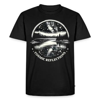 Astrophotographie Astronomie Caméra spatiale - T-shirt Premium bio Homme - noir - Devant - Nico (187cm)
