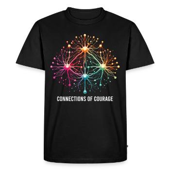 Stroke Survivor Stroke Awareness - Men's Premium Organic T-Shirt - black - Front - Nico (187cm)