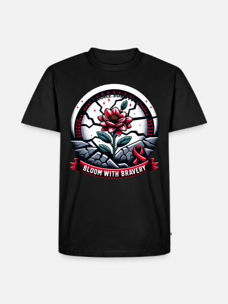 Stroke Survivor Stroke Awareness - Men's Premium Organic T-Shirt - black