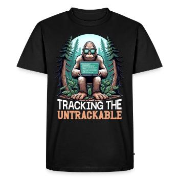 Ethical Hacking Analyst Ethical Cyber Security - Men's Premium Organic T-Shirt - black - Front - Nico (187cm)