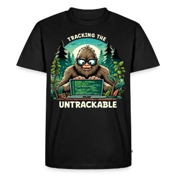 Ethical Hacking Analyst Ethical Cyber Security - Men's Premium Organic T-Shirt - black - Front - Nico (187cm)