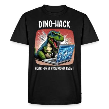 Ethical Hacking Analyst Ethical Cyber Security - Men's Premium Organic T-Shirt - black - Front - Nico (187cm)