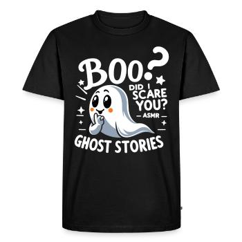 Asmr Chuchotement Asmr Enthousiaste Pleine conscience - T-shirt Premium bio Homme - noir - Devant - Nico (187cm)