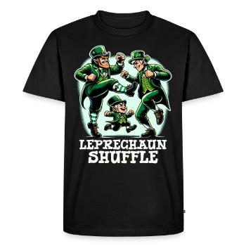 Irish Dancing Ireland Outfit Irish Music - Men's Premium Organic T-Shirt - black - Front - Nico (187cm)