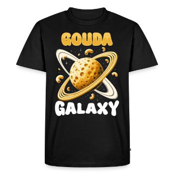 Alien Extraterrestrial Area 51 Ufo Space Geek - Men's Premium Organic T-Shirt - black - Front - Nico (187cm)
