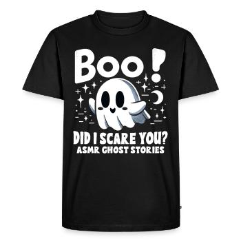 Asmr Chuchotant Asmr Enthousiaste Pleine Conscience - T-shirt Premium bio Homme - noir - Devant - Nico (187cm)