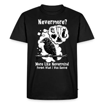 Fan d’Edgar Allan Poe, Littérature classique, - T-shirt Premium bio Homme - noir - Devant - Nico (187cm)