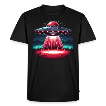 Thérapie par la lumière rouge Thérapie au laser de faible intensité pour le - T-shirt Premium bio Homme - noir - Devant - Nico (187cm)