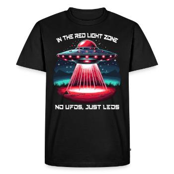 Thérapie par la lumière rouge Thérapie au laser de faible intensité pour le - T-shirt Premium bio Homme - noir - Devant - Nico (187cm)