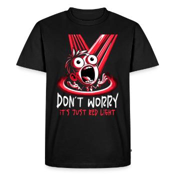 Thérapie par la lumière rouge Thérapie au laser de faible intensité pour le - T-shirt Premium bio Homme - noir - Devant - Nico (187cm)