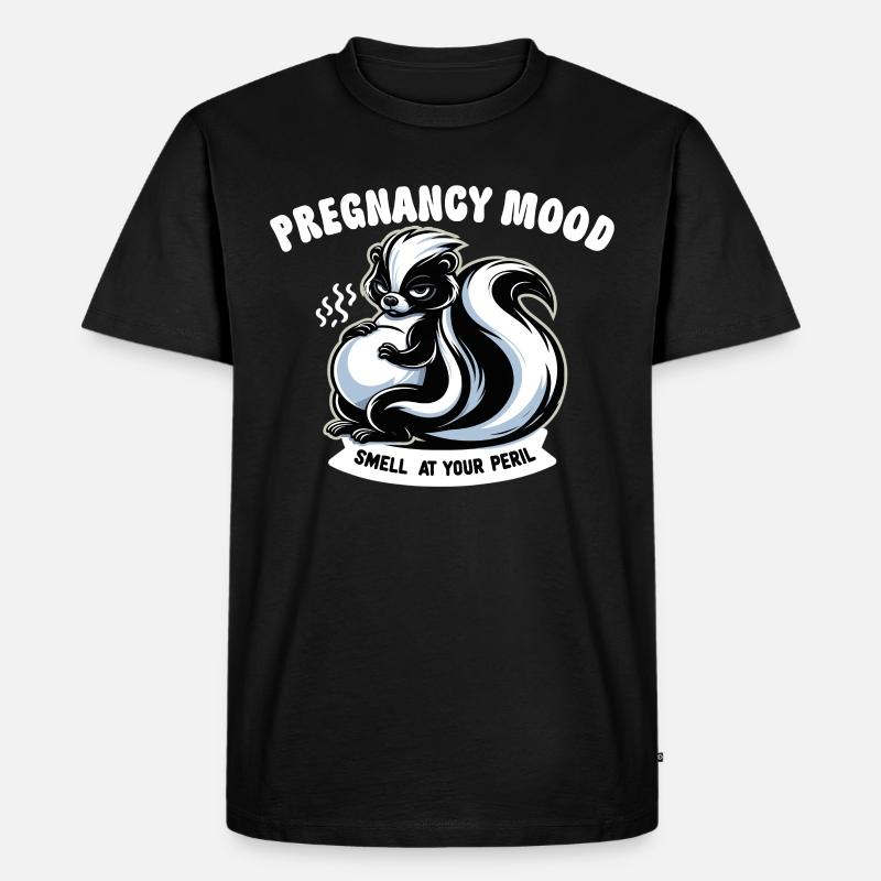 Schwangerschaftsankündigung „mutterschaft Werdende - Männer Premium Bio T-Shirt - Schwarz