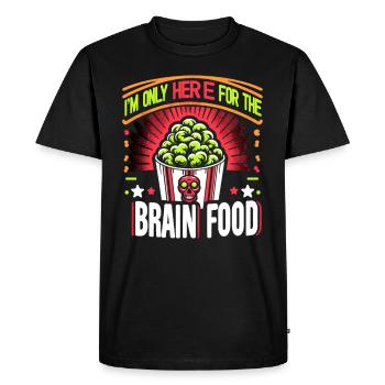 Horror Movie Fan Zombie Horror Classic - Men's Premium Organic T-Shirt - black - Front - Nico (187cm)