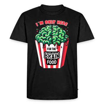 Horror Movie Fan Zombie Horror Classic - Men's Premium Organic T-Shirt - black - Front - Nico (187cm)