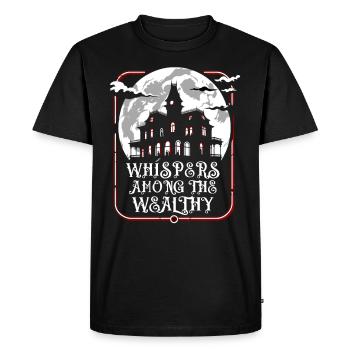 Horror Movie Marathon Survivor Scary Movies True - Men's Premium Organic T-Shirt - black - Front - Nico (187cm)