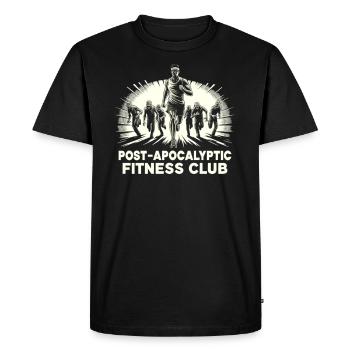 Horror Movie Fan Zombie Horror Classic - Men's Premium Organic T-Shirt - black - Front - Nico (187cm)