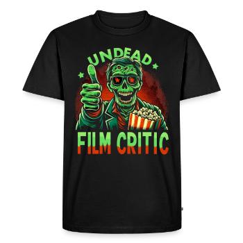 Horror Movie Fan Zombie Horror Classic - Men's Premium Organic T-Shirt - black - Front - Nico (187cm)