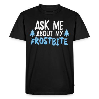 Aurora Aurora Tracker Alaska Wilderness - T-shirt Premium bio Homme - noir - Devant - Nico (187cm)