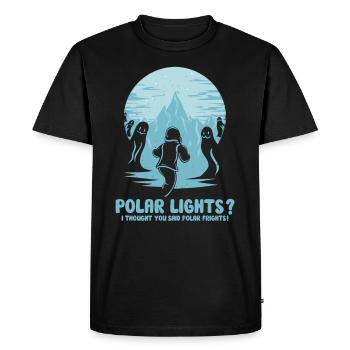 Aurora Aurora Tracker Alaska Wilderness - T-shirt Premium bio Homme - noir - Devant - Nico (187cm)