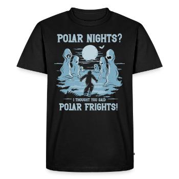 Aurora Aurora Tracker Alaska Wilderness - T-shirt Premium bio Homme - noir - Devant - Nico (187cm)