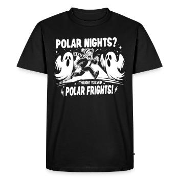 Aurora Aurora Tracker Alaska Wilderness - T-shirt Premium bio Homme - noir - Devant - Nico (187cm)