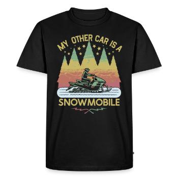 Aurora Aurora Tracker Alaska Wilderness - T-shirt Premium bio Homme - noir - Devant - Nico (187cm)