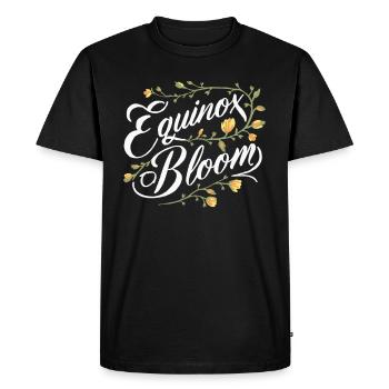 Ostara Eostre Equinox Witch Pagan Goddess Rituals - Men's Premium Organic T-Shirt - black - Front - Nico (187cm)