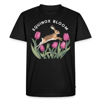 Ostara Eostre Equinox Witch Pagan Goddess Rituals - Men's Premium Organic T-Shirt - black - Front - Nico (187cm)