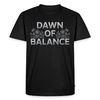 Ostara Eostre Equinox Witch Pagan Goddess Rituals - Men's Premium Organic T-Shirt - black - Front - Nico (187cm)