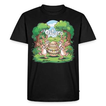 Ostara Eostre Equinox Witch Pagan Goddess Rituals - Men's Premium Organic T-Shirt - black - Front - Nico (187cm)